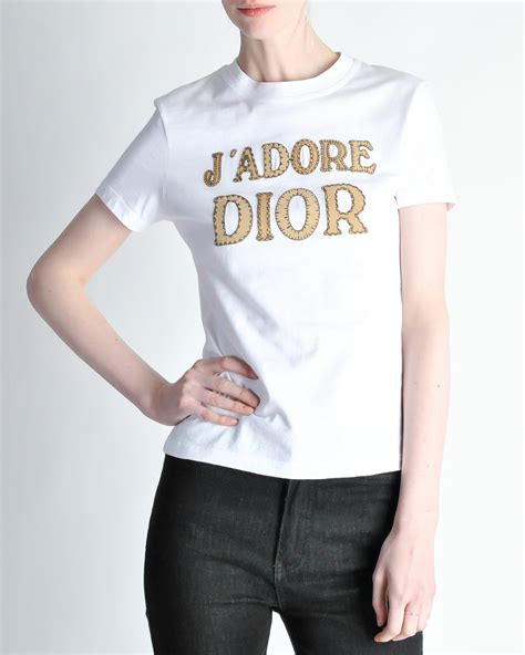 dior white t shirt|dior christian t shirt.